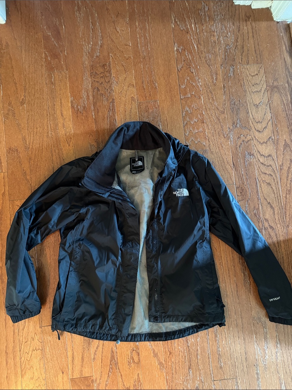 The North Face Women’s Black Rain Jacket with Hood